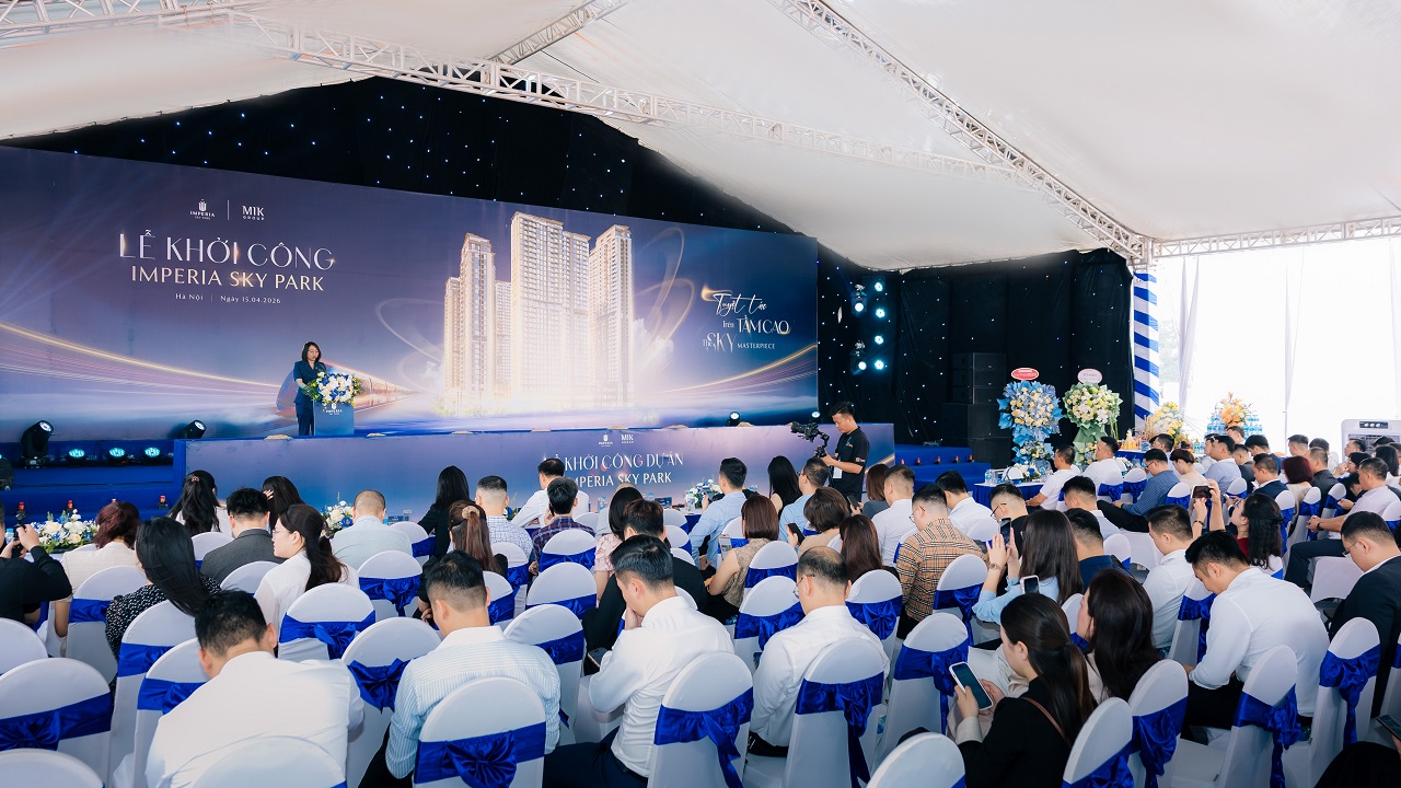 MIK Group chính thức khởi công dự án Imperia Sky Park 